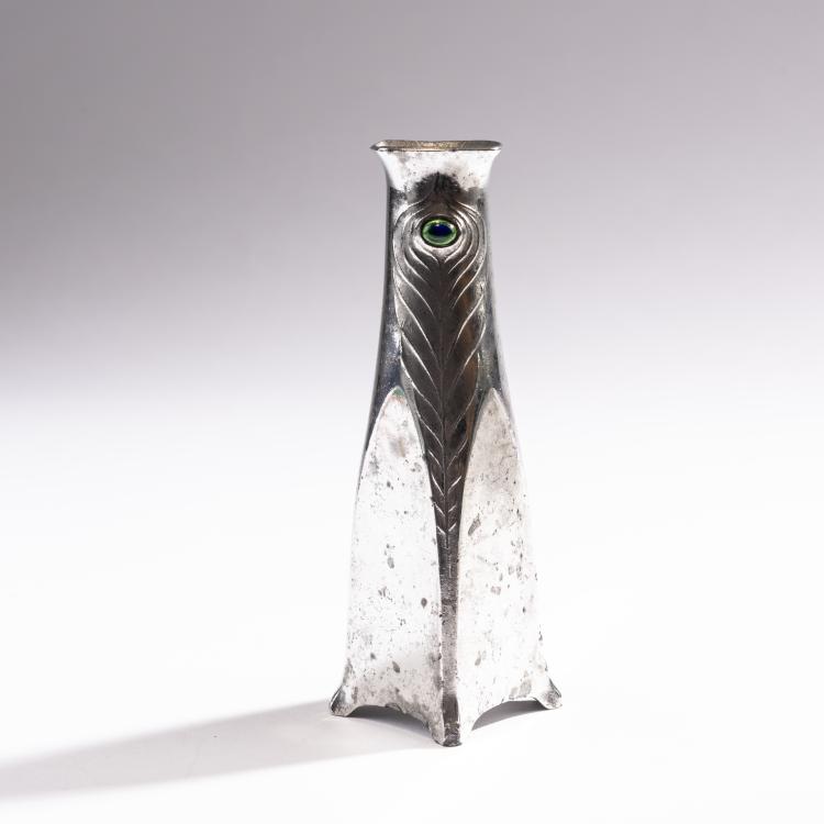 Bild 1 zu Objekt, Vase 'Pfauenfeder', 1900/1901, Scherf, Walter & Co., N&uuml;rnberg, 150B 426