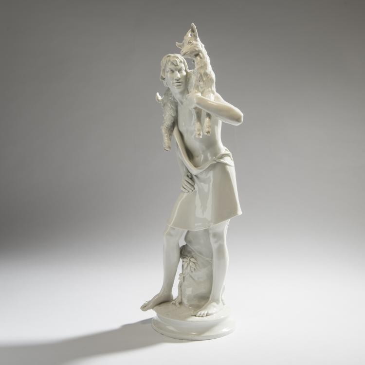 Bild 3 zu Objekt, 'Shepherd', 1929, Ludwig Nick, Meissen, StPM, 150B 527