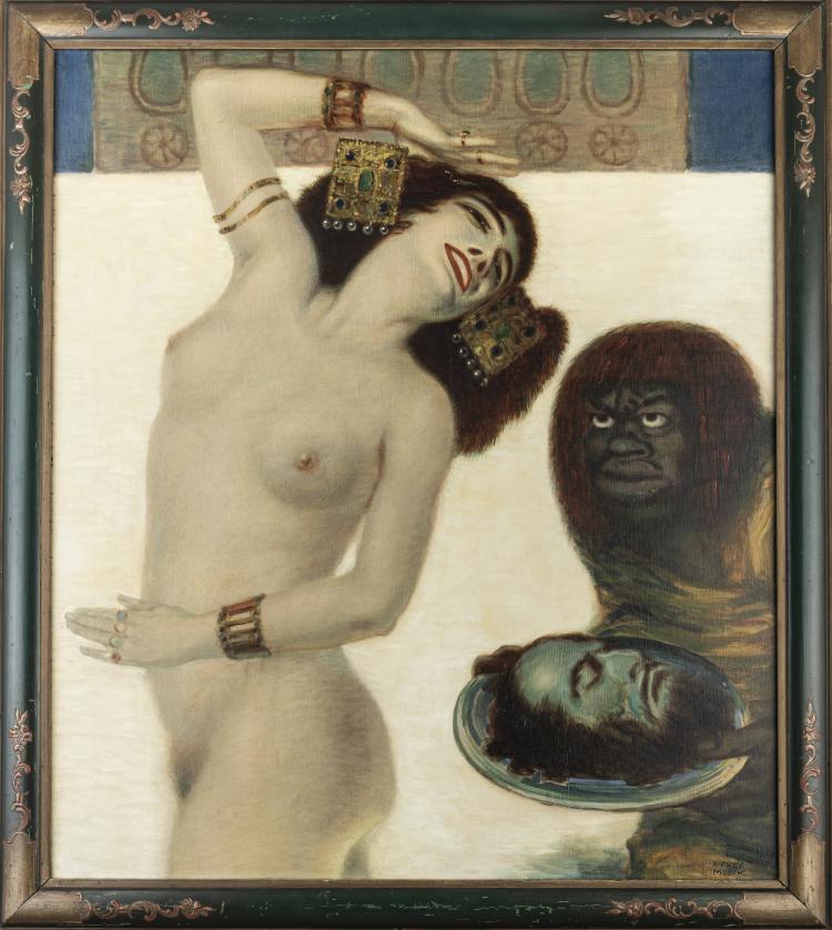 Hauptbild zu Objekt, 'Salome', 1909/1910, Adolf Frey-Moock, 150B 607