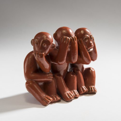 Three monkeys, 1930