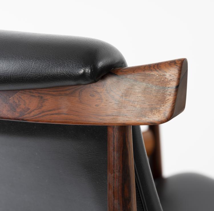 Bild 4 zu Objekt, Sessel 'Bwana' mit Ottoman, um 1958, Finn Juhl, France & S&oslash;n, Kopenhagen, 151B 393
