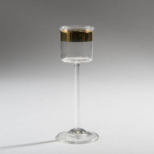 Liqueur glass from the 'Wertheim' service, 1902