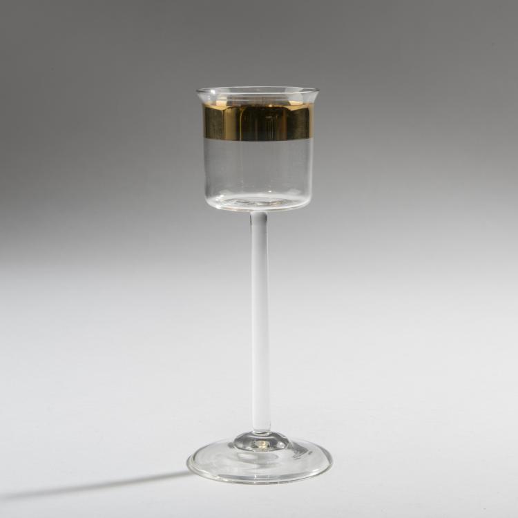 Hauptbild zu Objekt, Liqueur glass from the 'Wertheim' service, 1902, Peter Behrens, Poschinger, Benedikt von, Oberzwieselau, 150B 317