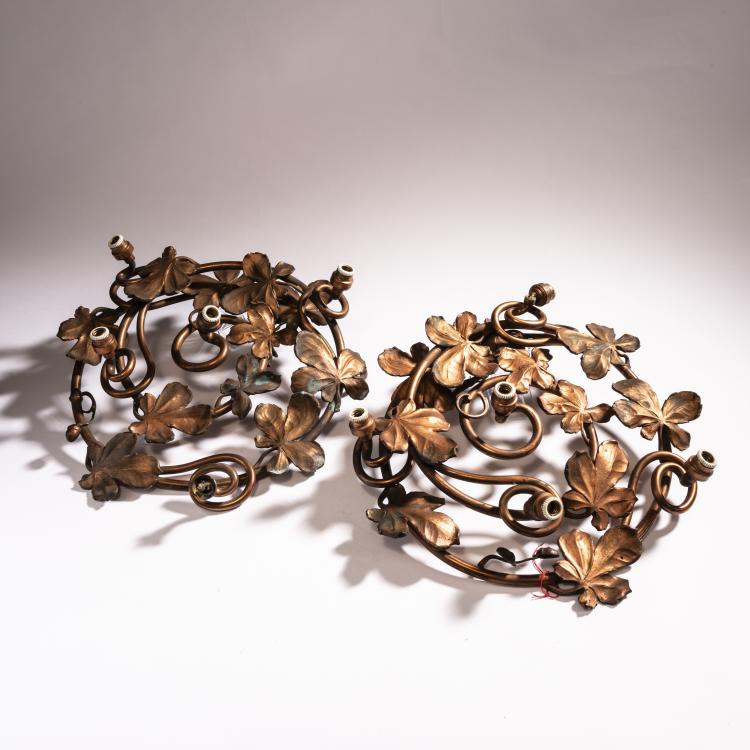 Bild 3 zu Objekt, Two wall or ceiling lights, c. 1900, Deutschland, 150B 394