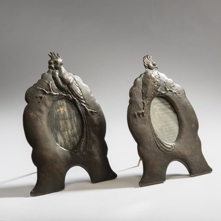 Hauptbild zu Objekt, Two picture frames, c. 1900, Deutschland, 150B 395