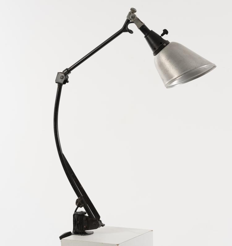Hauptbild zu Objekt, 'Midgard 126' clamp light, 1926, Curt Fischer, R&ouml;nneberger & Fischer; Industriewerke Auma, 151A 53