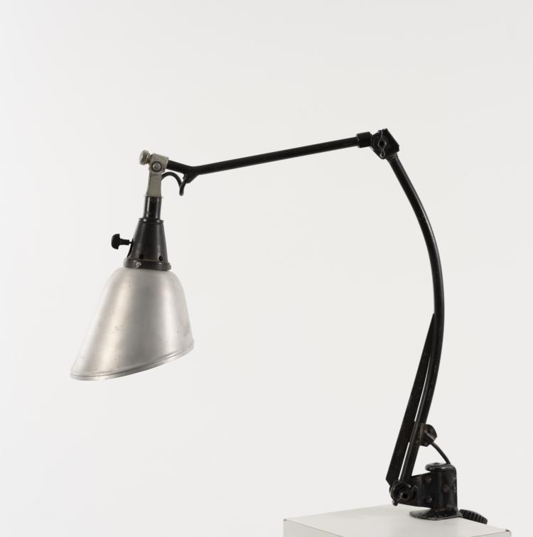 Bild 2 zu Objekt, 'Midgard 126' clamp light, 1926, Curt Fischer, R&ouml;nneberger & Fischer; Industriewerke Auma, 151A 53