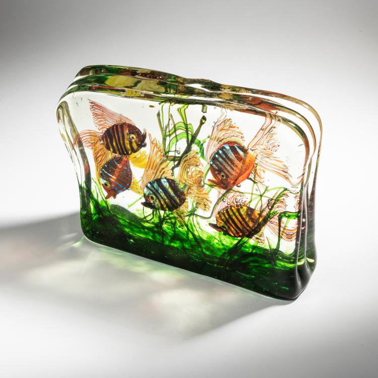 Bild 1 zu Objekt, Aquarium, c. 1960, Cenedese, Gino, Murano, 152C 816