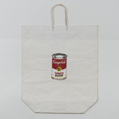 'Campbell's Tomato Soup Can Shopping Bag', 1964