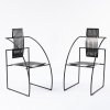 Set of two 'Quinta' armchairs, 1985