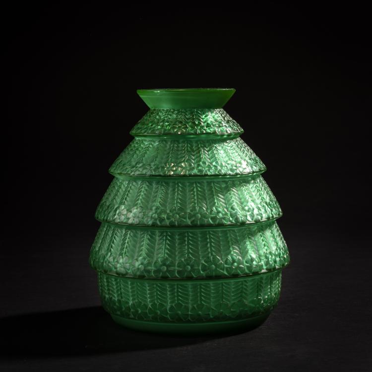 Hauptbild zu Objekt, Vase 'Ferri&egrave;res', 1929, Ren&eacute; Lalique, Lalique, Ren&eacute;, Wingen-sur-Moder, 150A 60