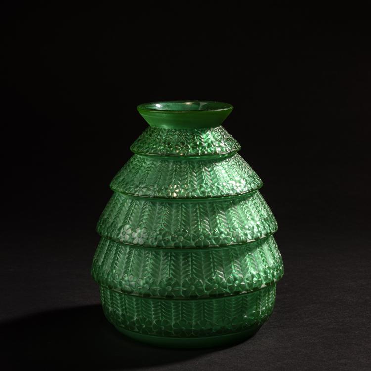 Bild 1 zu Objekt, Vase 'Ferri&egrave;res', 1929, Ren&eacute; Lalique, Lalique, Ren&eacute;, Wingen-sur-Moder, 150A 60