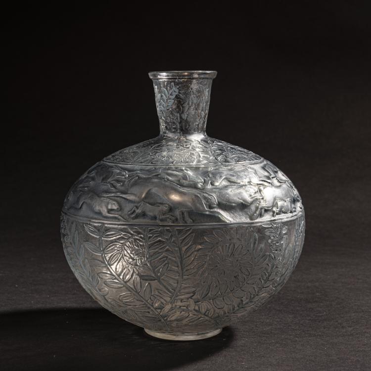 Hauptbild zu Objekt, 'Li&egrave;vres' vase, 1923, Ren&eacute; Lalique, Lalique, Ren&eacute;, Wingen-sur-Moder, 150A 30