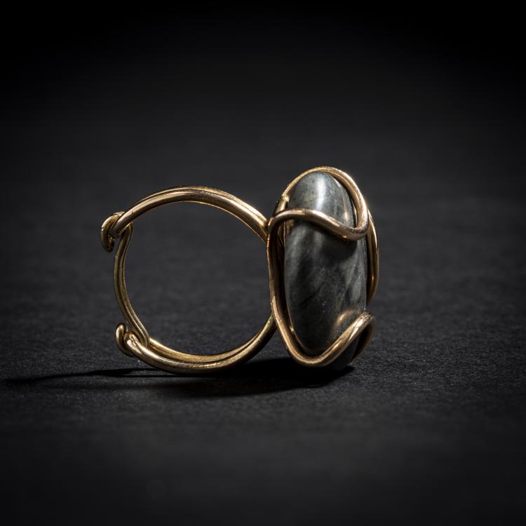 Bild 2 zu Objekt, Pebble ring, c. 1962, Naum Slutzky, 151A 154