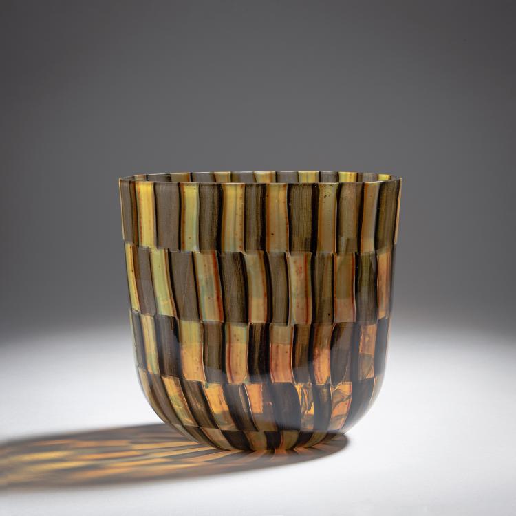 Hauptbild zu Objekt, Vase 'Moreschi', 1957, Ercole Barovier, Barovier & Toso, Murano, 152C 721