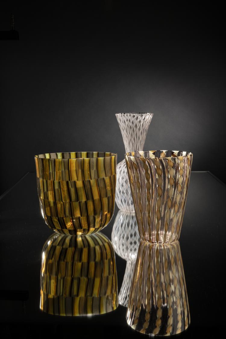 Bild 1 zu Objekt, Vase 'Moreschi', 1957, Ercole Barovier, Barovier & Toso, Murano, 152C 721