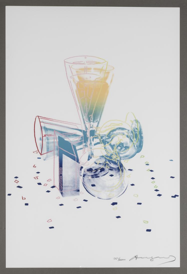 Hauptbild zu Objekt, 'Committee 2000', 1982, Andy Warhol, Edited by Committee 2000, Munich; printed by Rupert Jasen Smith, 151C 784