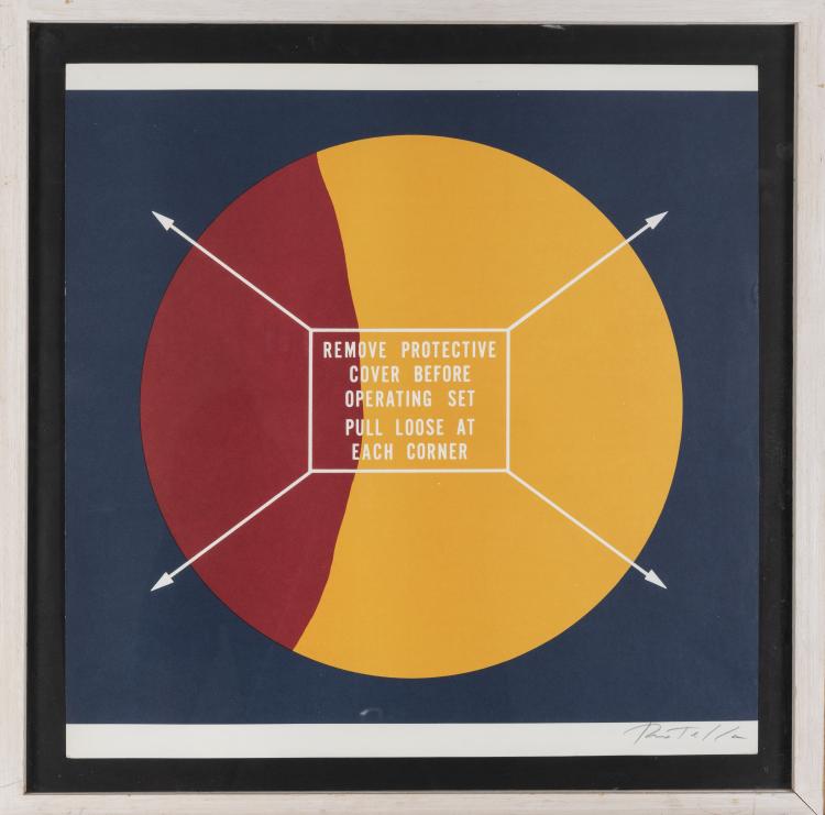 Hauptbild zu Objekt, 'Remove Protective Cover', 1970er Jahre, Mimmo Rotella, 151C 748