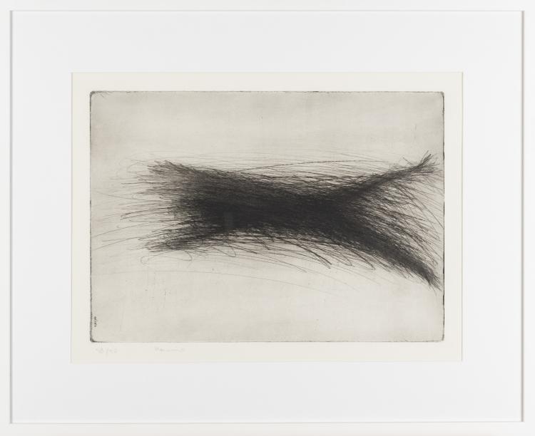 Hauptbild zu Objekt, Ohne Titel, aus 'Haute Coiffure', 1963, Arnulf Rainer, Editiert von der Galerie Rottloff, Karlsruhe; mit Handpresse gedruckt bei Rudolf Lautenbach, Wien., 151C 743