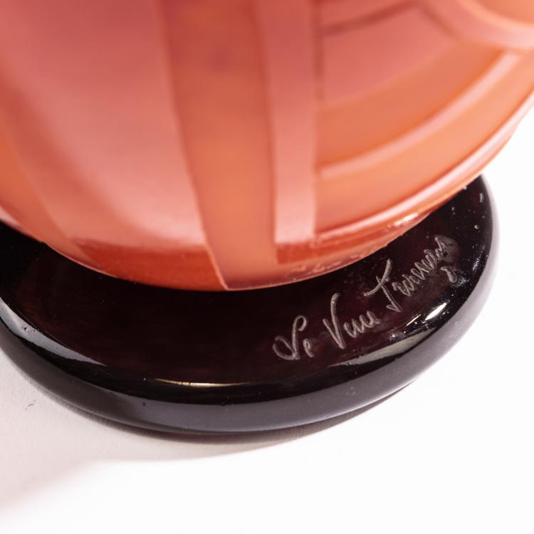 Bild 3 zu Objekt, Vase 'N&eacute;nuphars rouges', 1928-30, Schneider, Epinay-sur-Seine, 150B 267