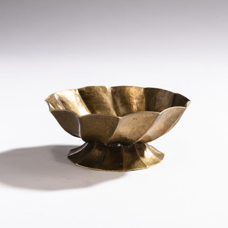 Hauptbild zu Objekt, Small foot bowl from a smoking set, 1923, Josef Hoffmann, Wiener Werkst&auml;tte, 150B 436