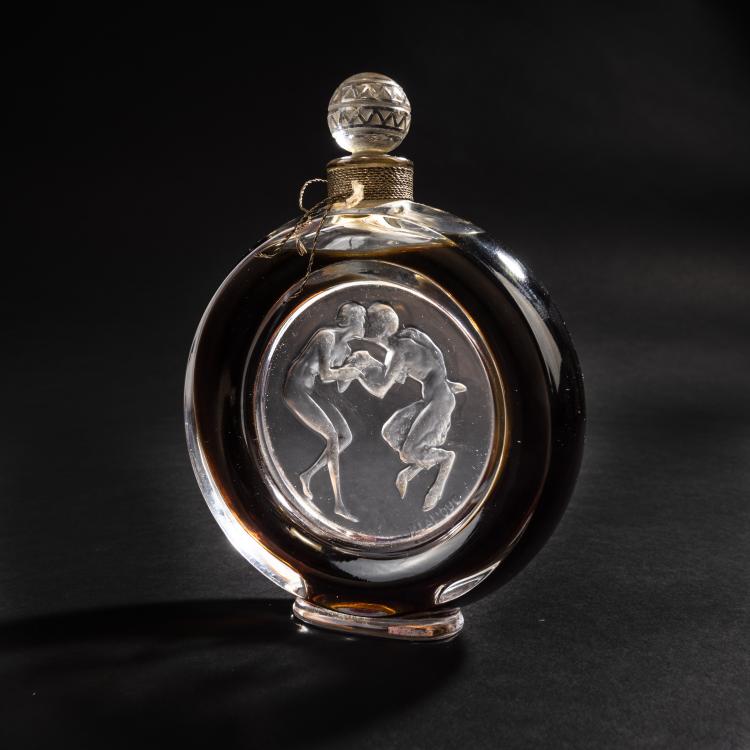 Hauptbild zu Objekt, Bottle 'Le baisier du Faune' for Molinard, 1928, Ren&eacute; Lalique, Lalique, Ren&eacute;, Wingen-sur-Moder, 150A 56