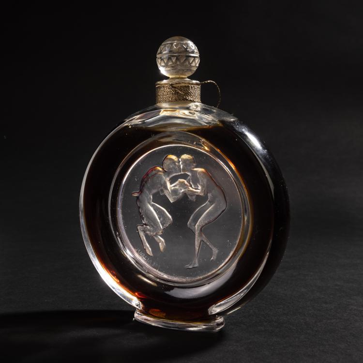 Bild 1 zu Objekt, Bottle 'Le baisier du Faune' for Molinard, 1928, Ren&eacute; Lalique, Lalique, Ren&eacute;, Wingen-sur-Moder, 150A 56