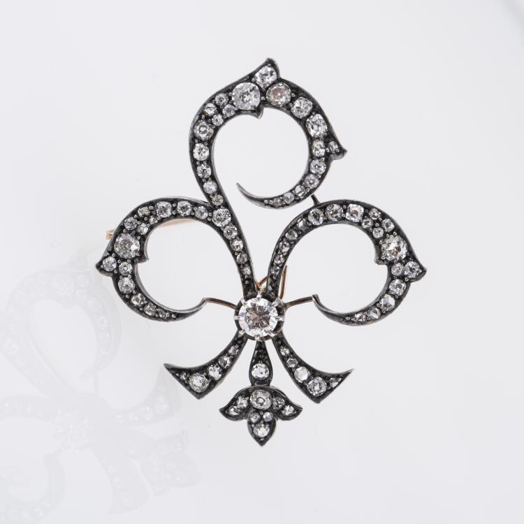 Hauptbild zu Objekt, Brooch / pendant, c. 1900, Frankreich, 154C 303