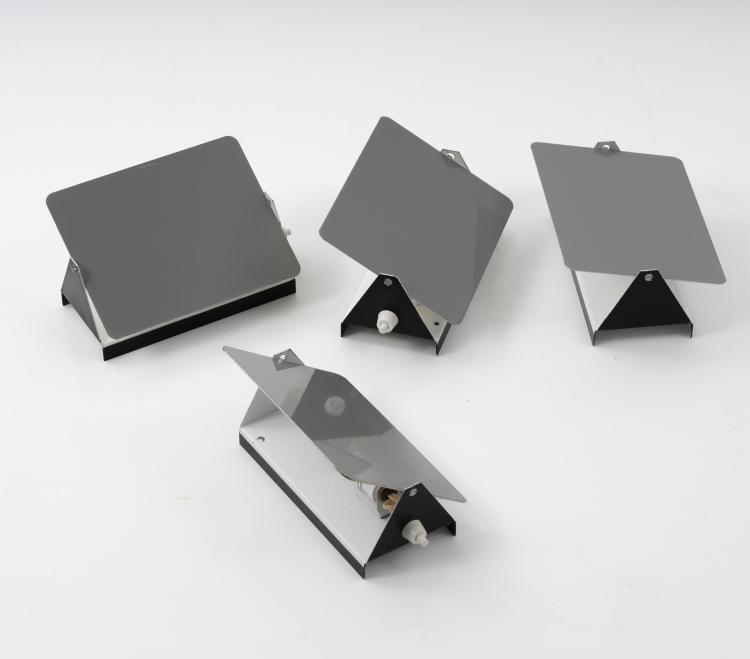 Hauptbild zu Objekt, Set of four wall lights 'CP-1', 1963, Charlotte Perriand, Steph Simon, Paris, 151B 414