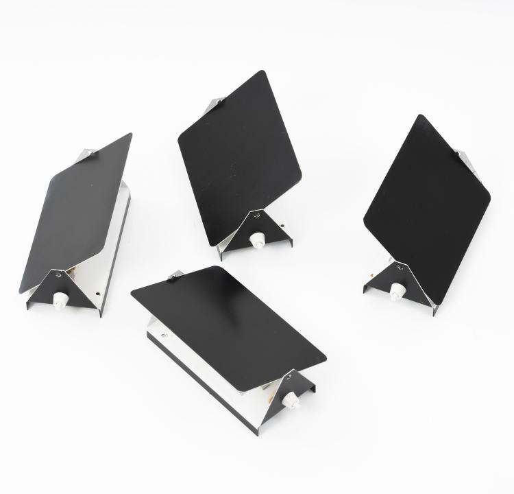 Hauptbild zu Objekt, Set of four wall lights 'CP-1', 1963, Charlotte Perriand, Steph Simon, Paris, 151B 415