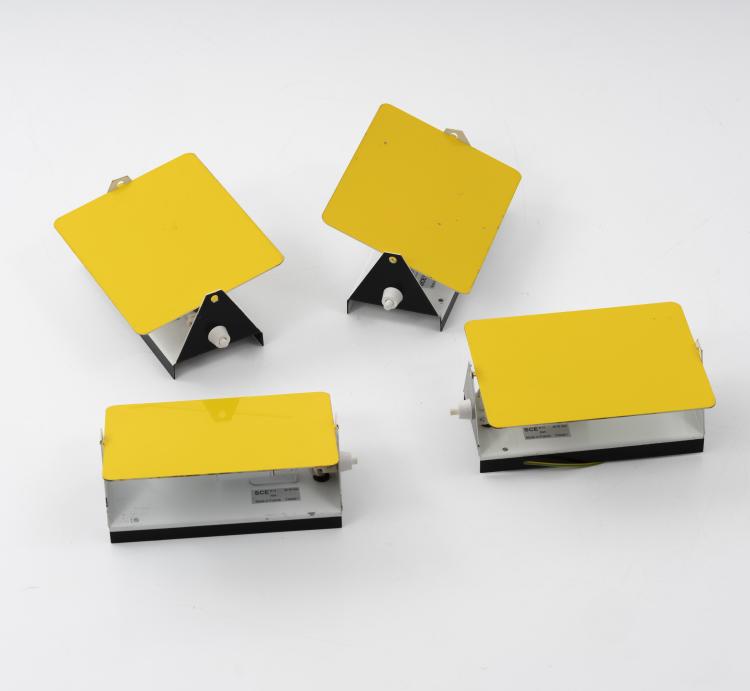 Hauptbild zu Objekt, Set of four wall lights 'CP-1', 1963, Charlotte Perriand, Steph Simon, Paris, 151B 416