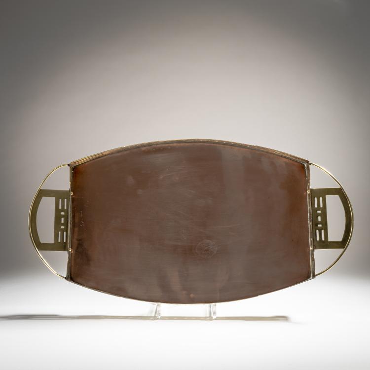 Hauptbild zu Objekt, Tablett, um 1900, Gustave Serrurier-Bovy, Serrurier-Bovy, Gustave, 150B 428