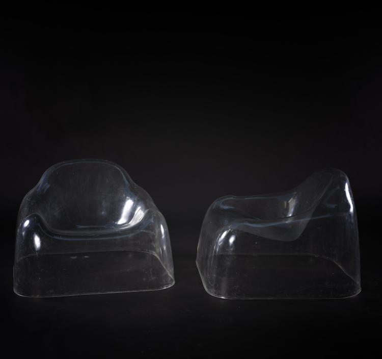 Bild 3 zu Objekt, Set of two easy chairs, 1960/70s, Frankreich, 151B 443