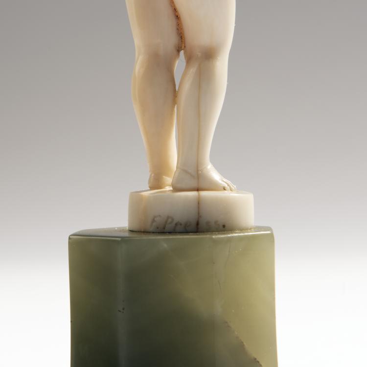 Bild 2 zu Objekt, 'Girl with Small Case' and 'Boy with Trumpet', pre-1914, Ferdinand Preiss, 150B 368