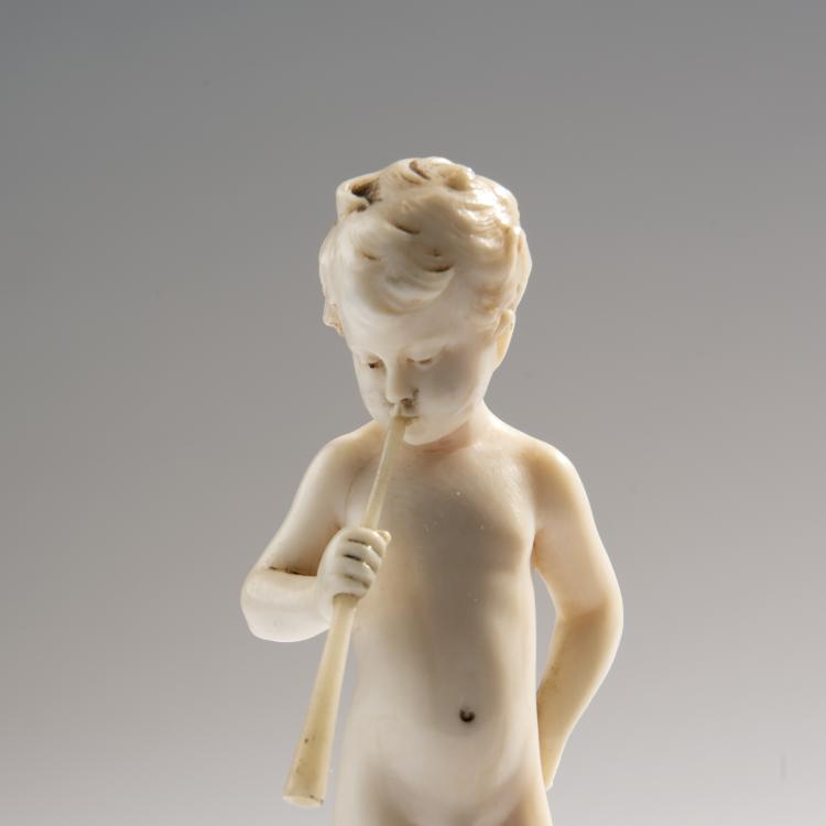 Bild 10 zu Objekt, 'Girl with Small Case' and 'Boy with Trumpet', pre-1914, Ferdinand Preiss, 150B 368