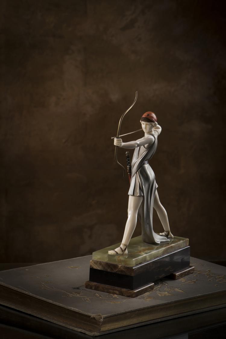 Bild 4 zu Objekt, 'Diana', um 1928, Ferdinand Preiss, 150B 374