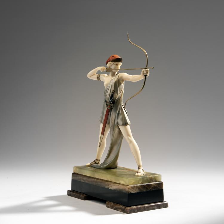 Bild 8 zu Objekt, 'Diana', um 1928, Ferdinand Preiss, 150B 374