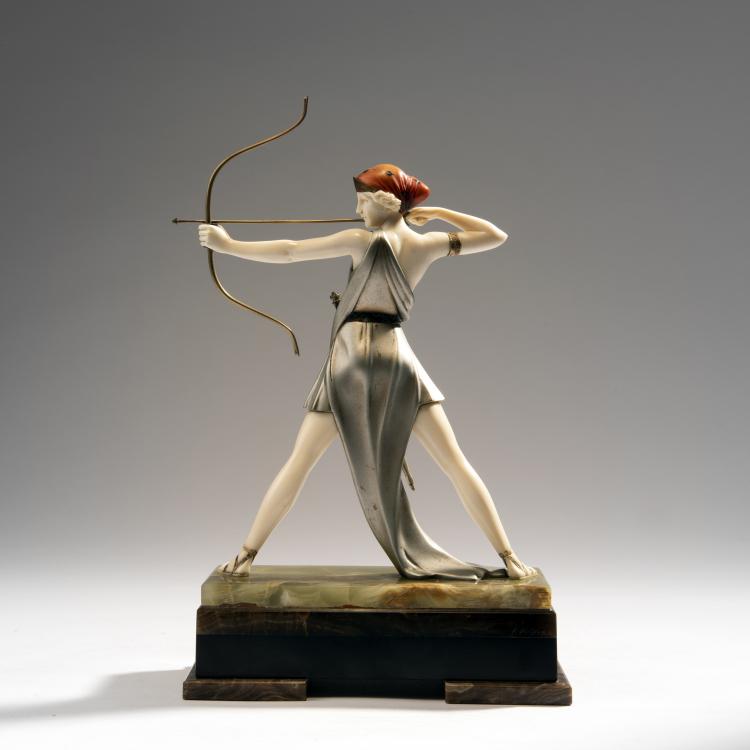 Bild 10 zu Objekt, 'Diana', um 1928, Ferdinand Preiss, 150B 374