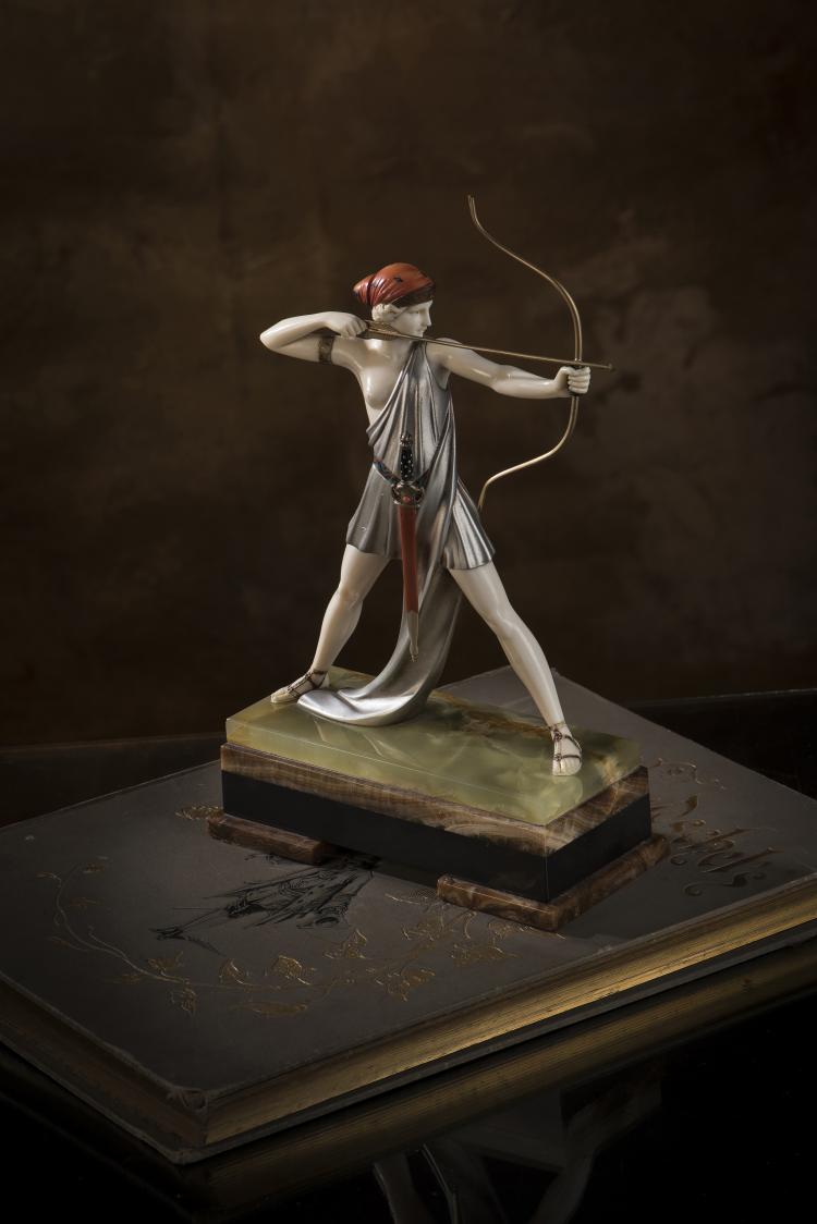 Bild 13 zu Objekt, 'Diana', um 1928, Ferdinand Preiss, 150B 374