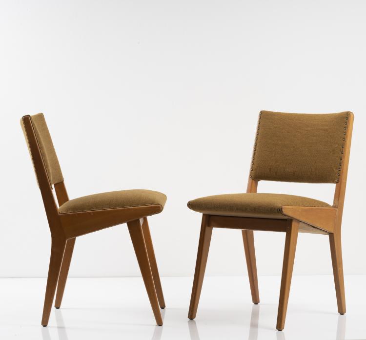 Bild 6 zu Objekt, Set of four side chairs '666 USP', 1941, Jens Risom, Knoll International, New York, 151B 291
