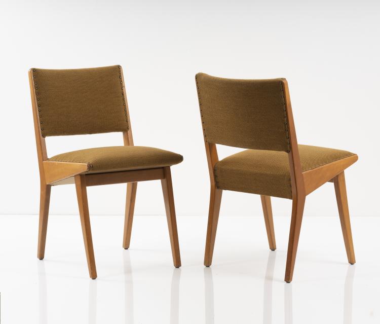 Bild 7 zu Objekt, Set of four side chairs '666 USP', 1941, Jens Risom, Knoll International, New York, 151B 291