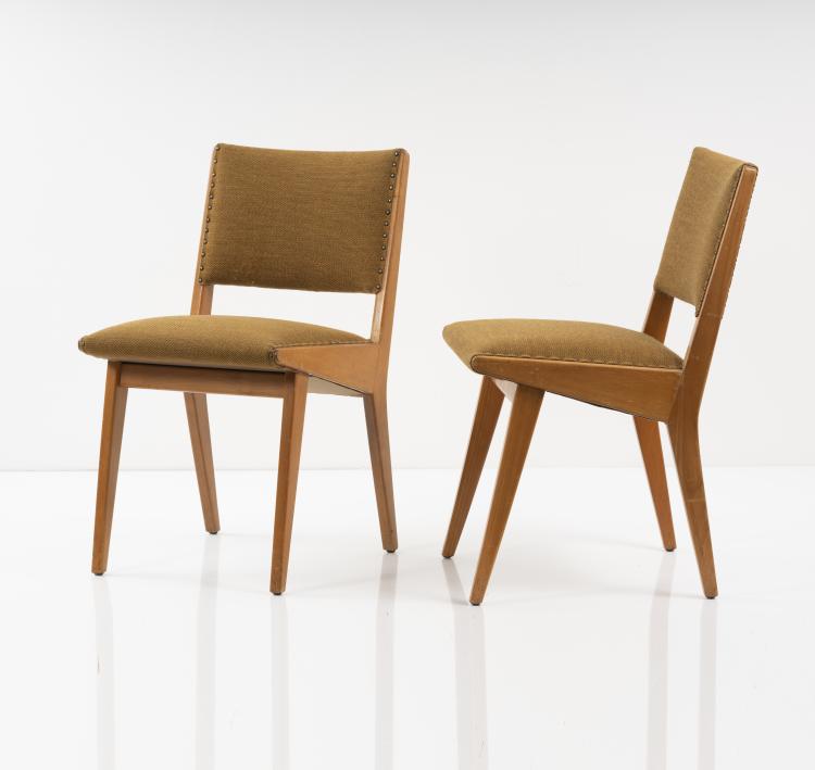 Bild 8 zu Objekt, Set of four side chairs '666 USP', 1941, Jens Risom, Knoll International, New York, 151B 291