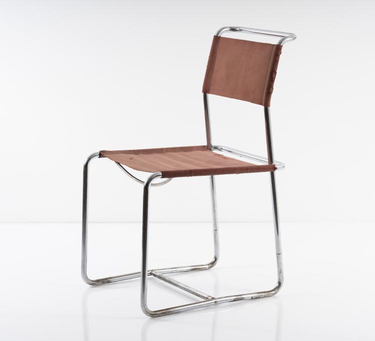 Hauptbild zu Objekt, Chair 'B5' variation, 1926/27, Marcel Breuer, Thonet, Frankenberg, 151A 40