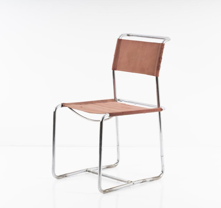 Bild 8 zu Objekt, Chair 'B5' variation, 1926/27, Marcel Breuer, Thonet, Frankenberg, 151A 40