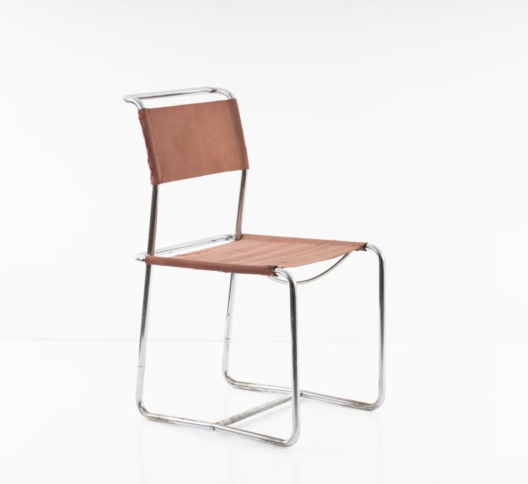 Bild 9 zu Objekt, Chair 'B5' variation, 1926/27, Marcel Breuer, Thonet, Frankenberg, 151A 40