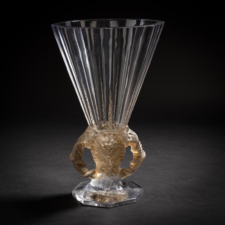 Hauptbild zu Objekt, Vase 'Faune', 1931, Ren&eacute; Lalique, Lalique, Ren&eacute;, Wingen-sur-Moder, 150A 72