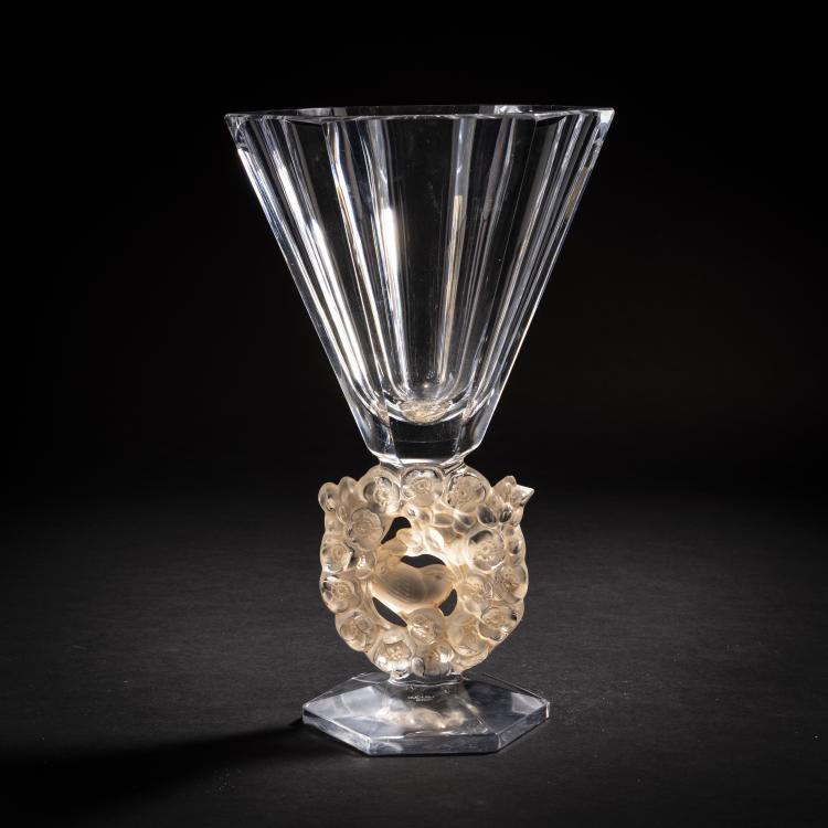 Hauptbild zu Objekt, Vase 'M&eacute;sanges', 1931, Ren&eacute; Lalique, Lalique, Ren&eacute;, Wingen-sur-Moder, 150A 73