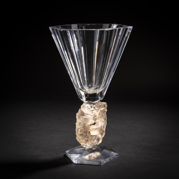 Bild 1 zu Objekt, Vase 'M&eacute;sanges', 1931, Ren&eacute; Lalique, Lalique, Ren&eacute;, Wingen-sur-Moder, 150A 73