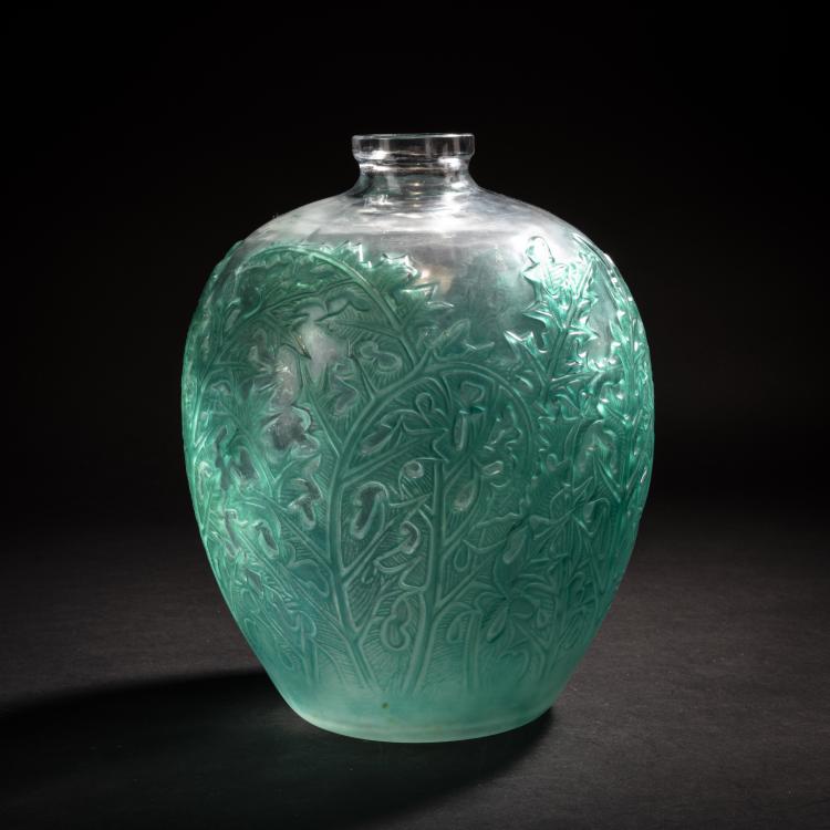 Hauptbild zu Objekt, 'Acanthes' vase, 1921, Ren&eacute; Lalique, Lalique, Ren&eacute;, Wingen-sur-Moder, 150A 23