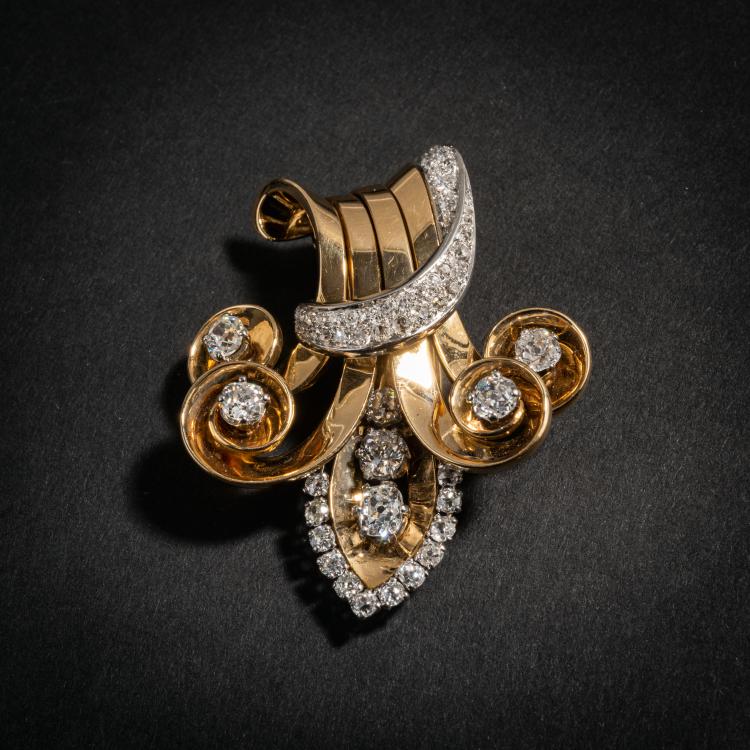 Hauptbild zu Objekt, Fur clip, 1940s, Van Cleef & Arpels, Den Haag, 154C 319